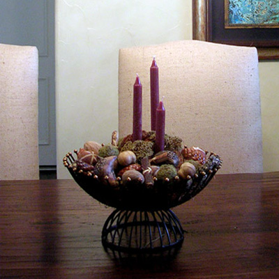 art interiors-floral arrangement